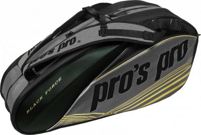 Pro's Pro L124 Force Racketbag 8R Black / Gray